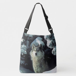 Sac Ajustable Loup dans la neige