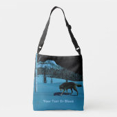Sac Ajustable Loup d'hiver - Tapetum Lucidum (Dos)