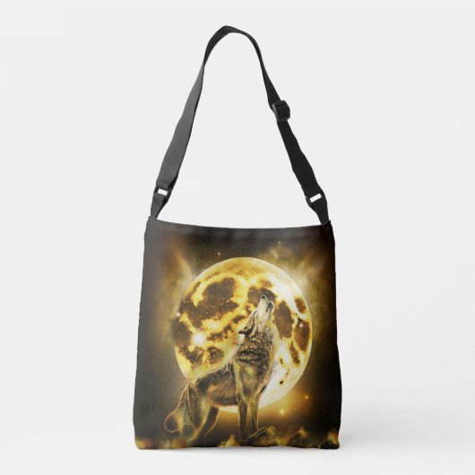 Sac Ajustable Loup d'or (Dos)