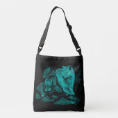 Sac Ajustable Loup et Raven pendant la nuit (Dos)