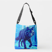 Sac Ajustable Loup givre (Devant)