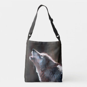 Sac Ajustable Loup hurler le loup solitaire