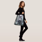 Sac Ajustable Loup solitaire (Sur le modèle)