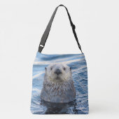 Sac Ajustable Loutre de mer qui regarde (Dos)