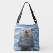Sac Ajustable Loutre de mer qui regarde (Devant)