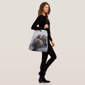 Sac Ajustable Loutres de mer maman et bébé (Sur le modèle)