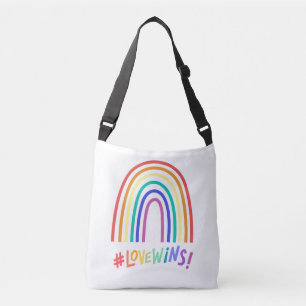 Sac Ajustable Love Wins Fun Rainbow Text bag
