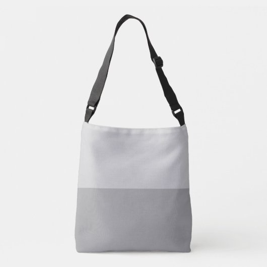 Sac Ajustable Lumineuses Gris & Gris Initiales Modernes Monogram (Dos)