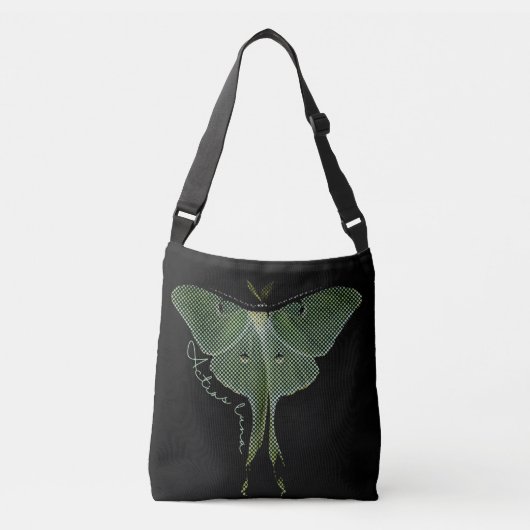 Sac Ajustable Luna Moth colorée à demi-teintes (Devant)