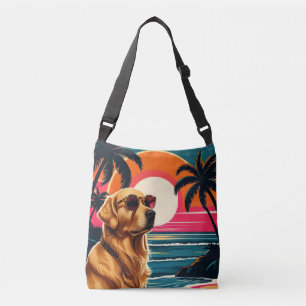 Sac Ajustable Lunettes de soleil pour chien rétro Plage au couch