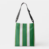 Sac Ajustable Luxe Linge Moderne Green Gold Texture Collection (Dos)