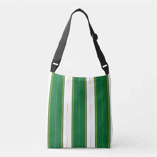 Sac Ajustable Luxe Linge Moderne Green Gold Texture Collection (Devant)