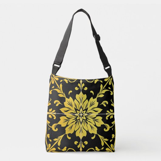 Sac Ajustable Luxe Moderne Elégante Collection Florale (Devant)