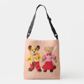 Sac Ajustable M. & Mme Nounours : Couple romantique (Dos)