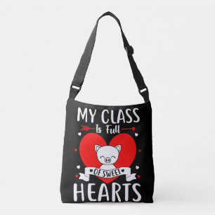 Sac Ajustable Ma Classe Est Pleine De Coeurs Sucrés Valentine