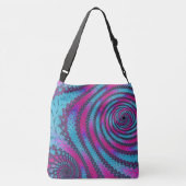 Sac Ajustable Magenta et cyan spirale (Dos)