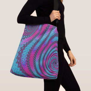 Sac Ajustable Magenta et cyan spirale