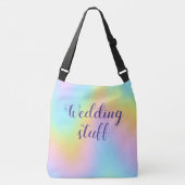 Sac Ajustable Magnifique Pastel Rainbow "Stuff Mariage" (Devant)