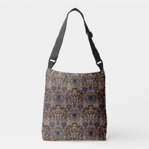 Sac Ajustable Main de Pyrographed Hamsa avec la couleur sur le