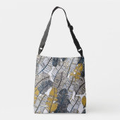 Sac Ajustable Main tirée : Feuilles tropicaux (Dos)