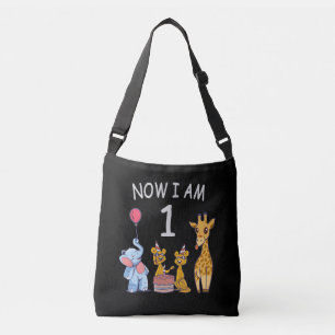 Sac Ajustable Maintenant j'ai 1 an 1er anniversaire au Zoo