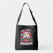 Sac Ajustable Mais le premier Ramen, chat mignon avec le chapeau (Dos)
