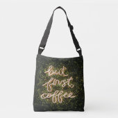 Sac Ajustable Mais Premier Café, Citation De Neon Lights (Devant)
