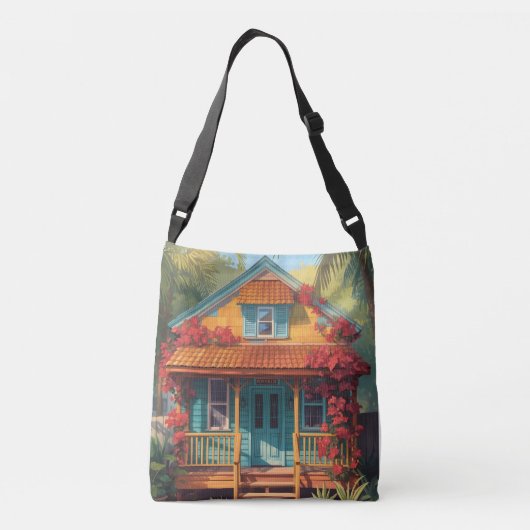 Sac Ajustable Maison de plage jamaïcaine (Dos)