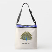 Sac Ajustable Majestic Peacock & Stations sur l'ivoire (Dos)