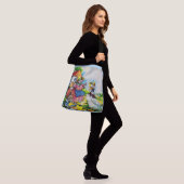 Sac Ajustable mama kitty cat et baby kitty visit canards dans le (Sur le modèle)