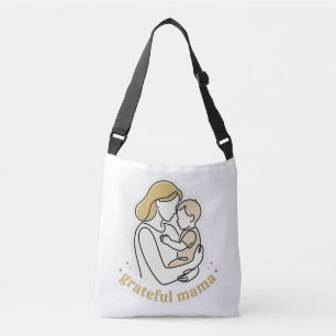 Sac Ajustable Mama reconnaissant Ligne Art Minimaliste Mère et B