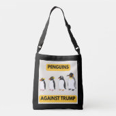 Sac Ajustable Manchots contre Trump (Dos)