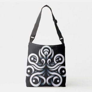 Sac Ajustable Mandala abstrait géométrique sacré Zen minimal