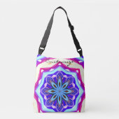 Sac Ajustable mandala bleu violet Thunder_Cove (Devant)
