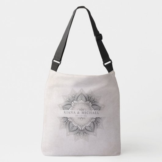 Sac Ajustable Mandala Lace Mariage Date Neutres ID478 (Devant)