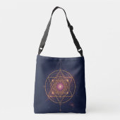 Sac Ajustable Mandala Lumineux de l'Harmonie Dorée (Dos)