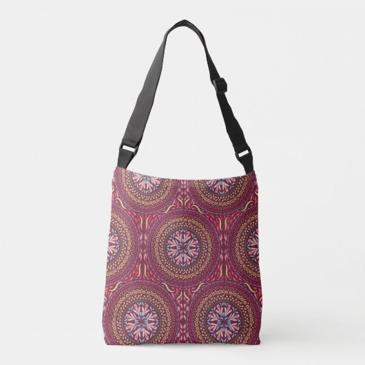 Sac Ajustable Mandala Magenta (Devant)