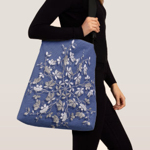 Sac Ajustable mandala vintage floral sur l'arrière - plan grung
