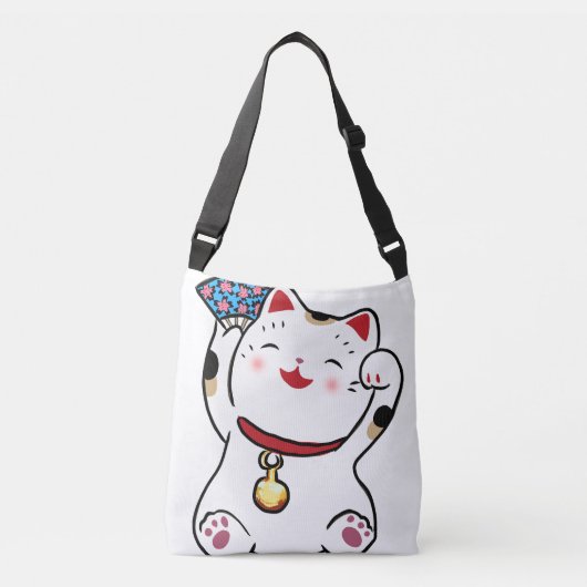 Sac Ajustable maneki neko chat chanceux (Devant)