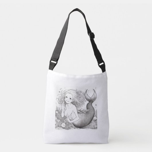 Sac Ajustable Manga Mermaid Gal (Devant)