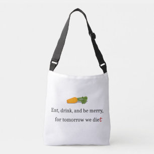 Sac Ajustable "Mange, bois et sois Joyeux, pour demain nous mang