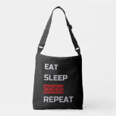 Sac Ajustable Manger Dormir CODE Répéter (Devant)