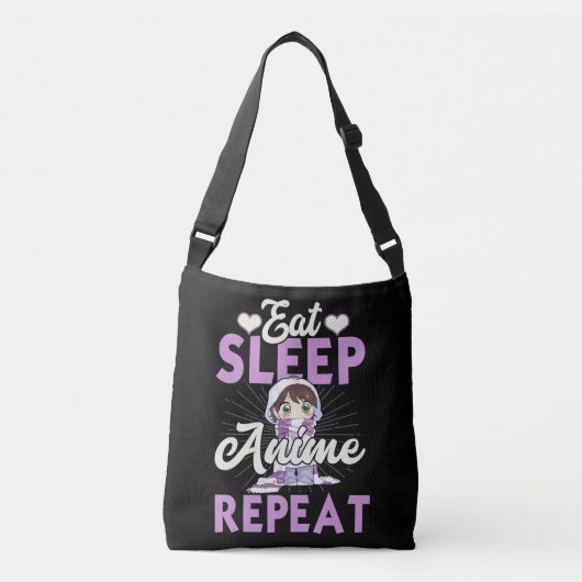 Sac Ajustable Mangez Sleep Anime Répéter l'idée cadeau Cosplayer (Devant)