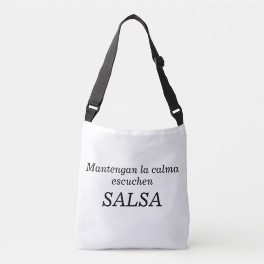 Sac Ajustable mantengan la calma (Devant)