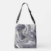 Sac Ajustable Marbled Gray, White and Gold (Dos)
