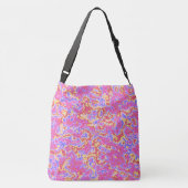 Sac Ajustable Marbre de trip acide néon (Dos)