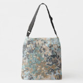 Sac Ajustable Marbre vert, bleu et turquoise (Dos)