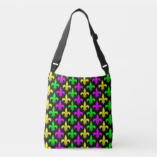 Sac Ajustable Mardi Gras Fleur De Lis (Devant)