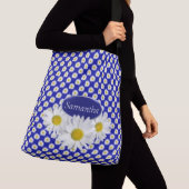Sac Ajustable Marguerites de Shasta blanches faites sur commande (De près)