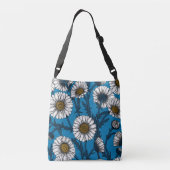 Sac Ajustable Marguerites sur bleu (Dos)